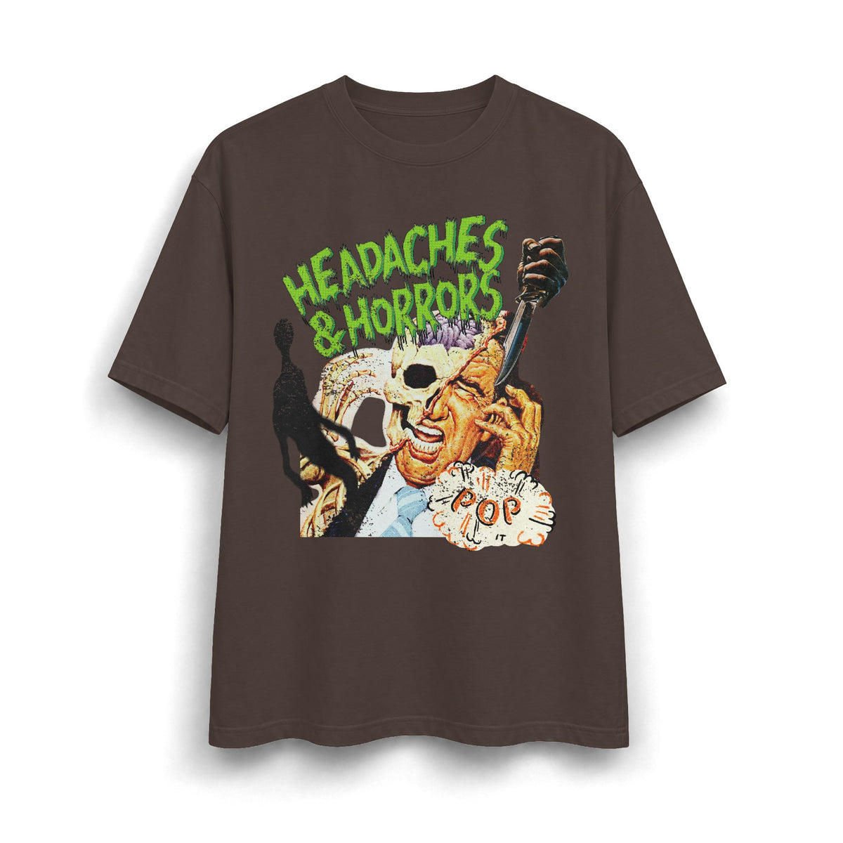 Headaches & Horrors Heavyweight T‑Shirt