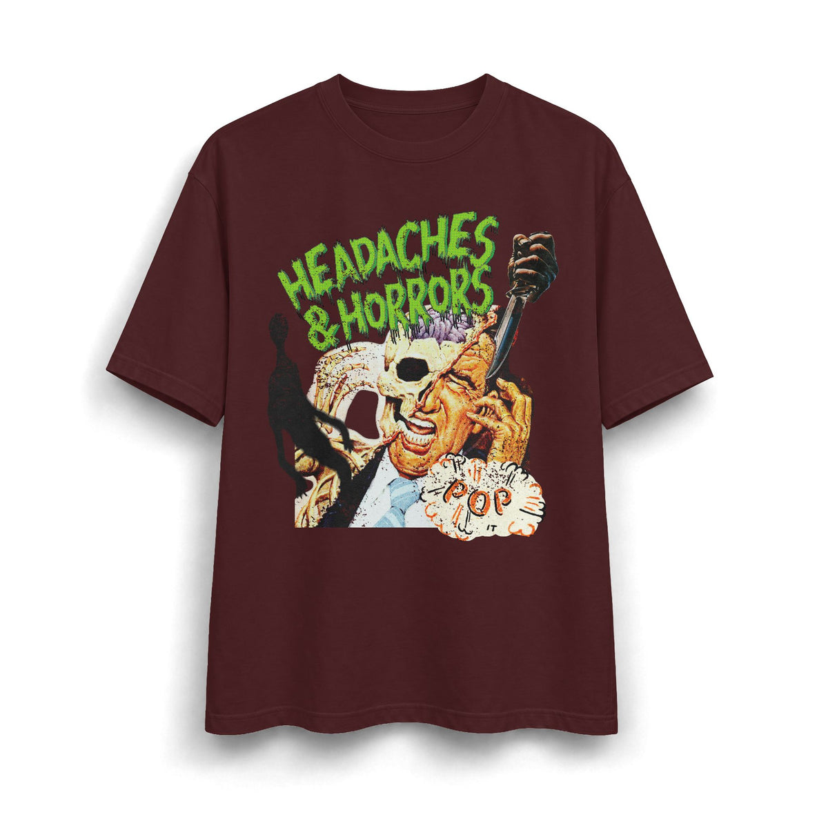 Headaches & Horrors Heavyweight T‑Shirt