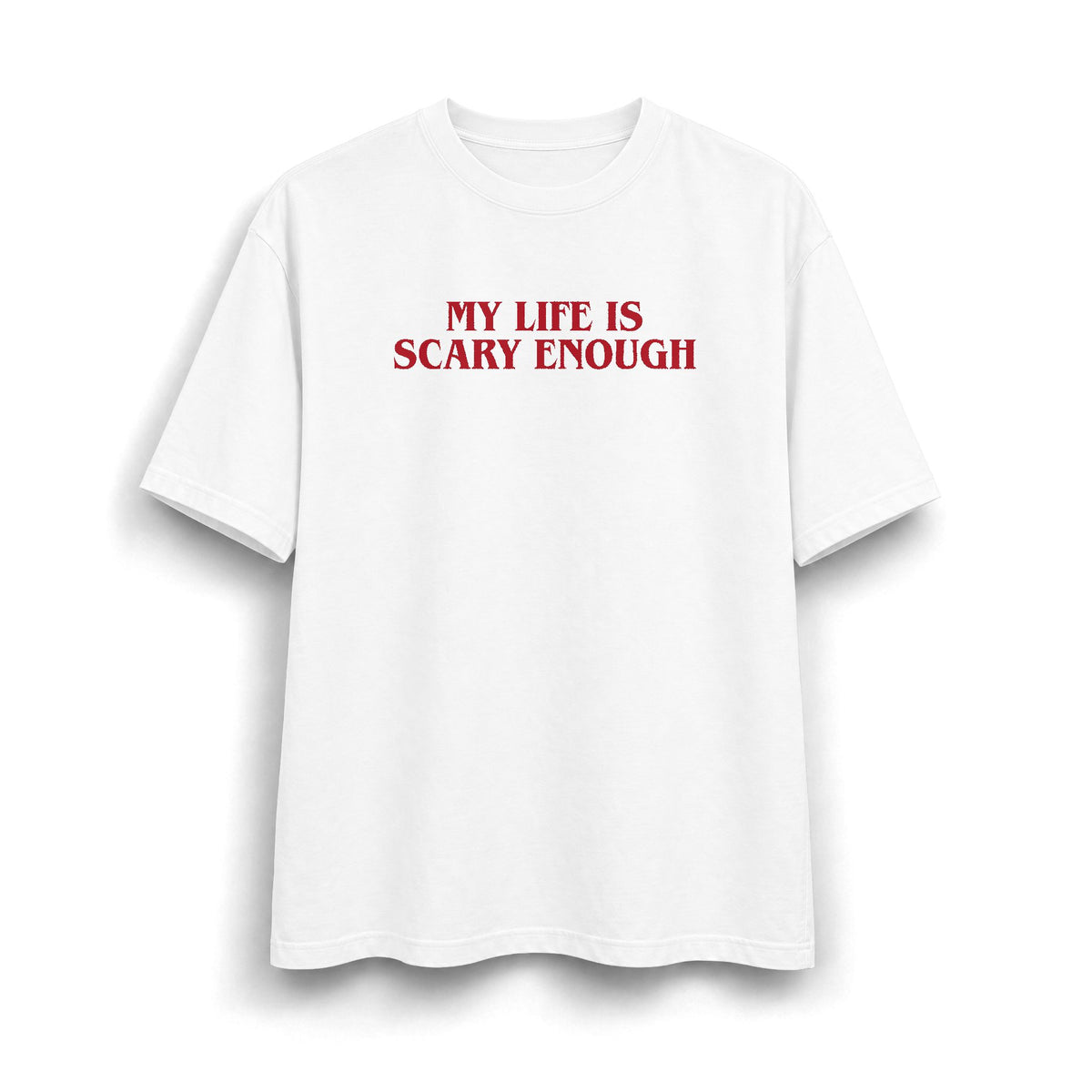 My Life is Scary Enough Heavyweight T-Shirt