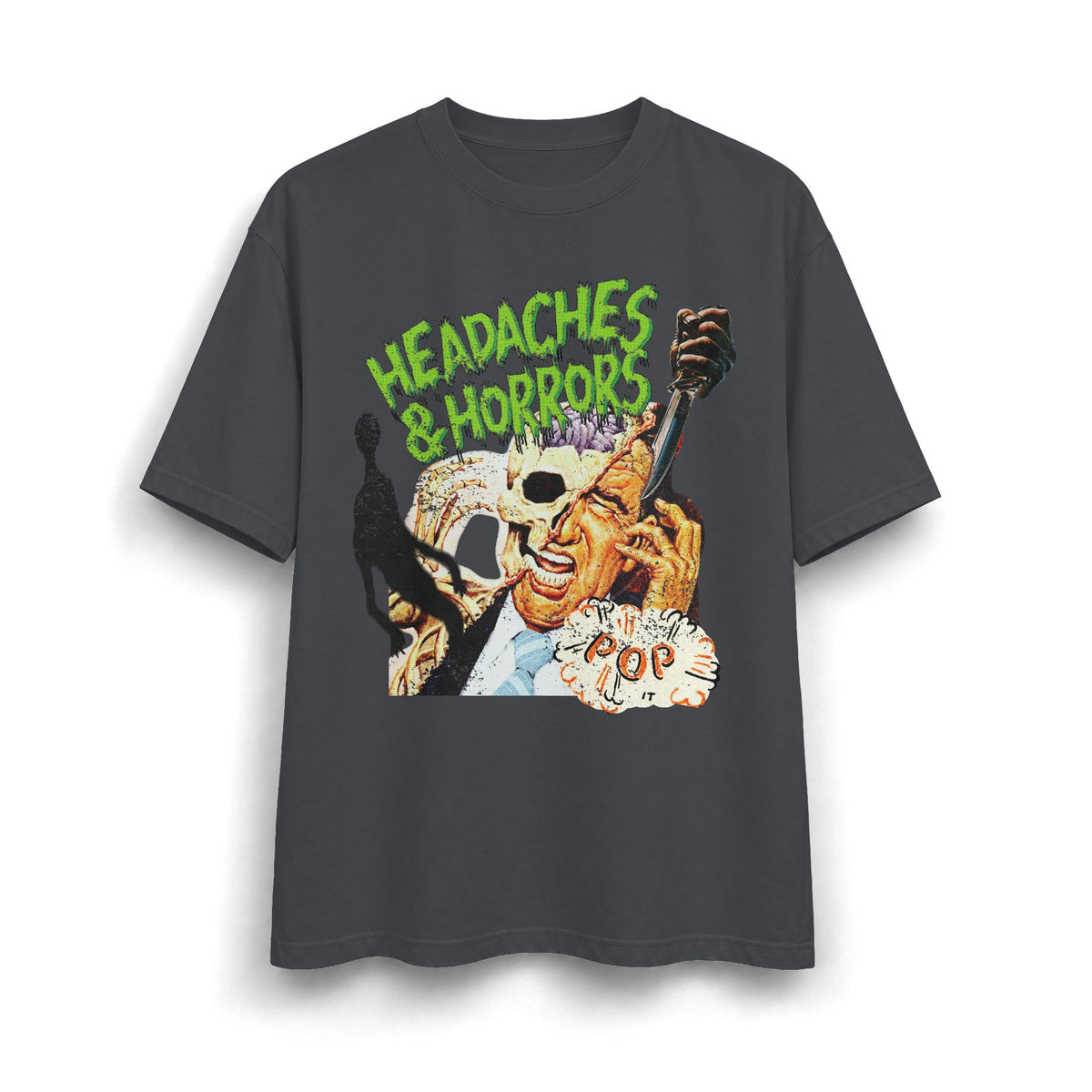 Headaches & Horrors Heavyweight T‑Shirt