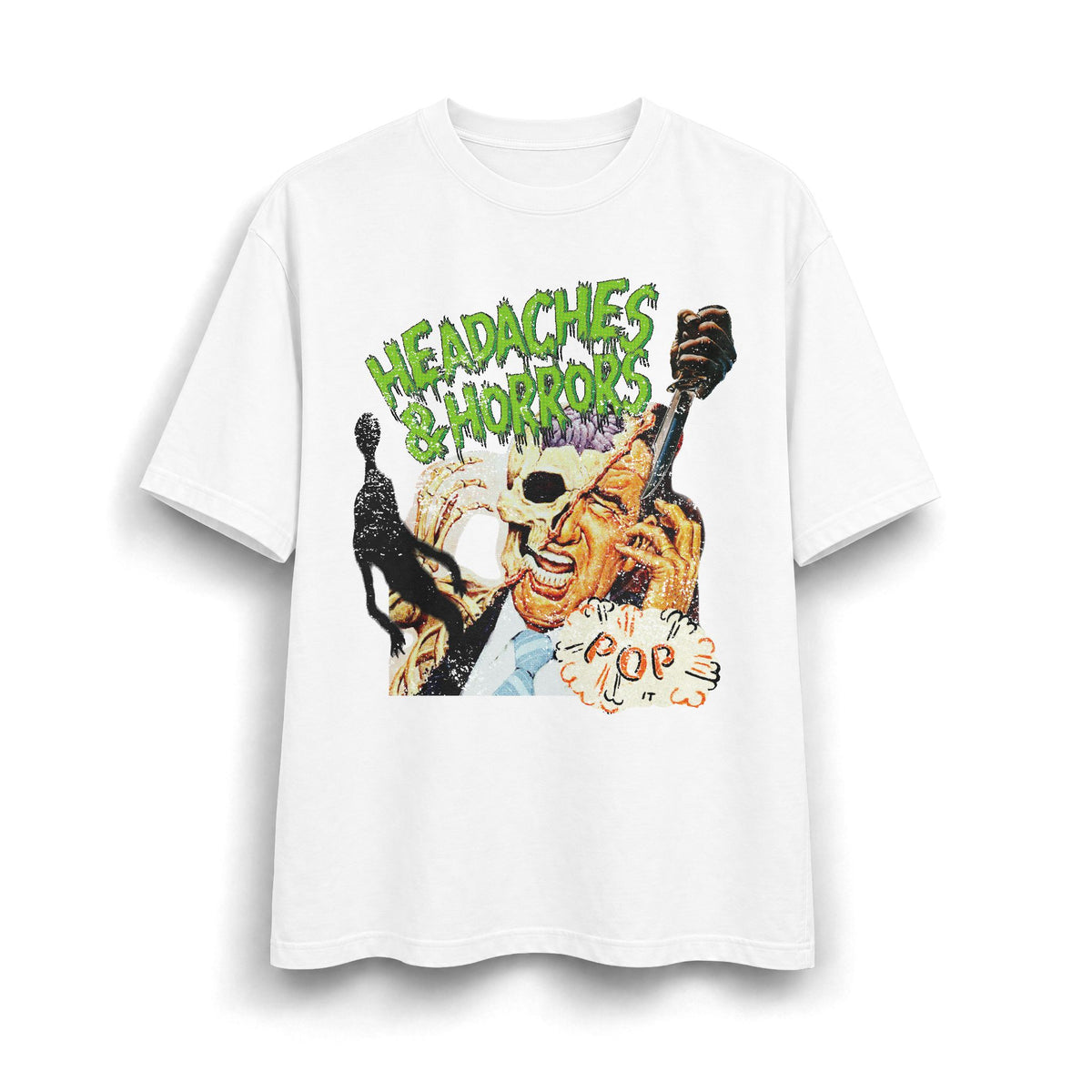 Headaches & Horrors Heavyweight T‑Shirt