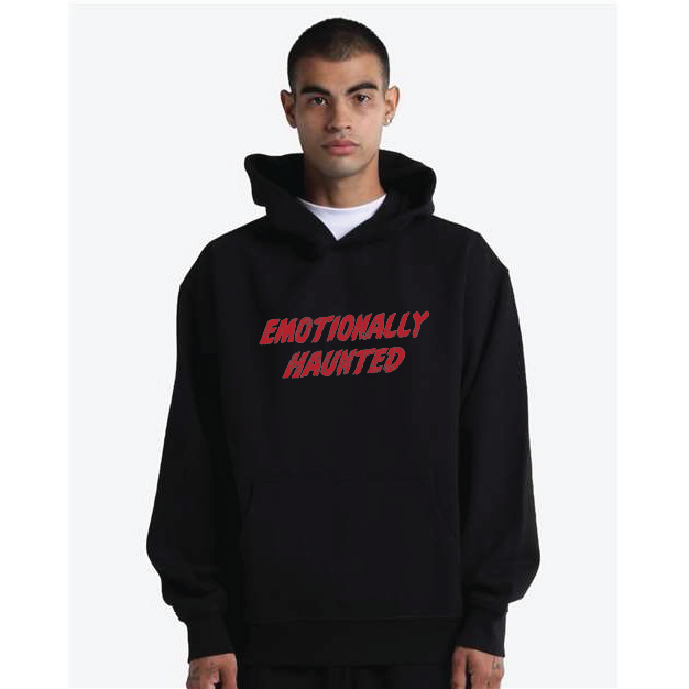 Emotionally Haunted Heavyweight Hoodie