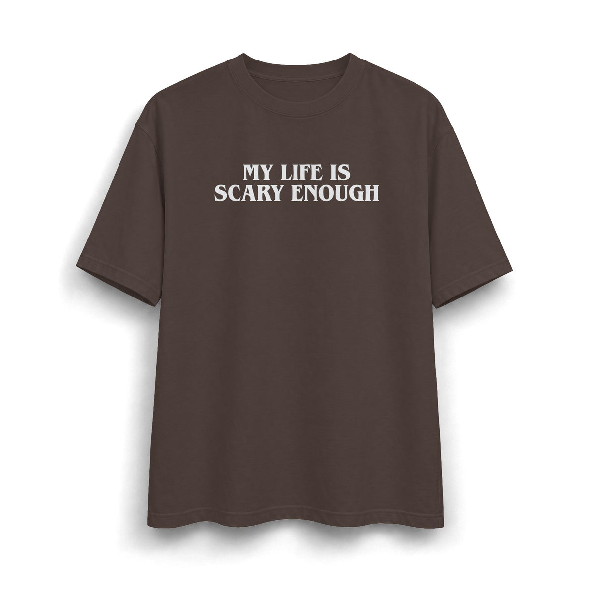 My Life is Scary Enough Heavyweight T-Shirt