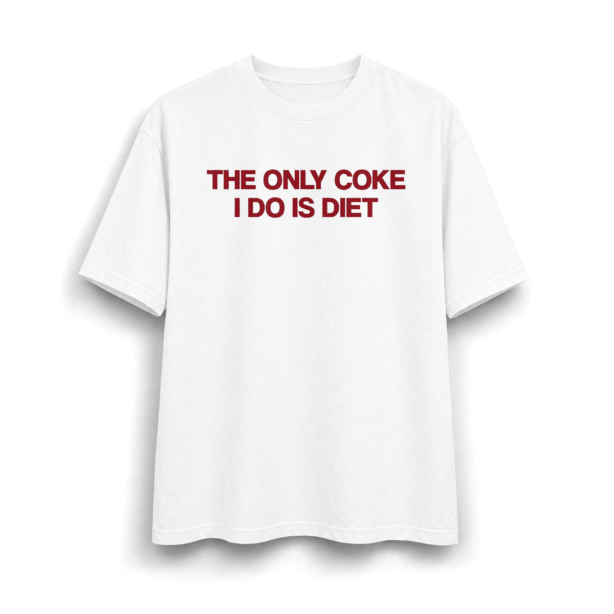 The Only Coke I Do Is Diet Heavyweight T-Shirt