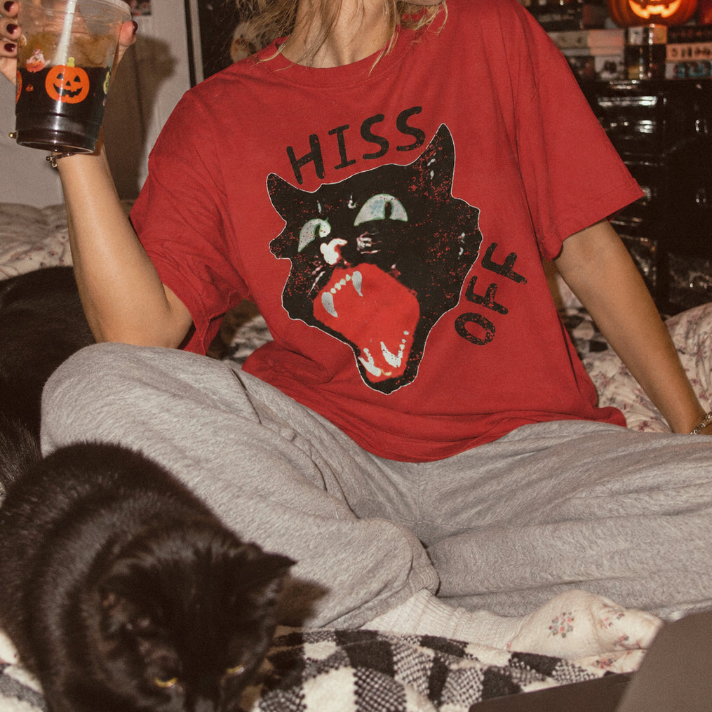 Hiss Off Heavyweight T-Shirt